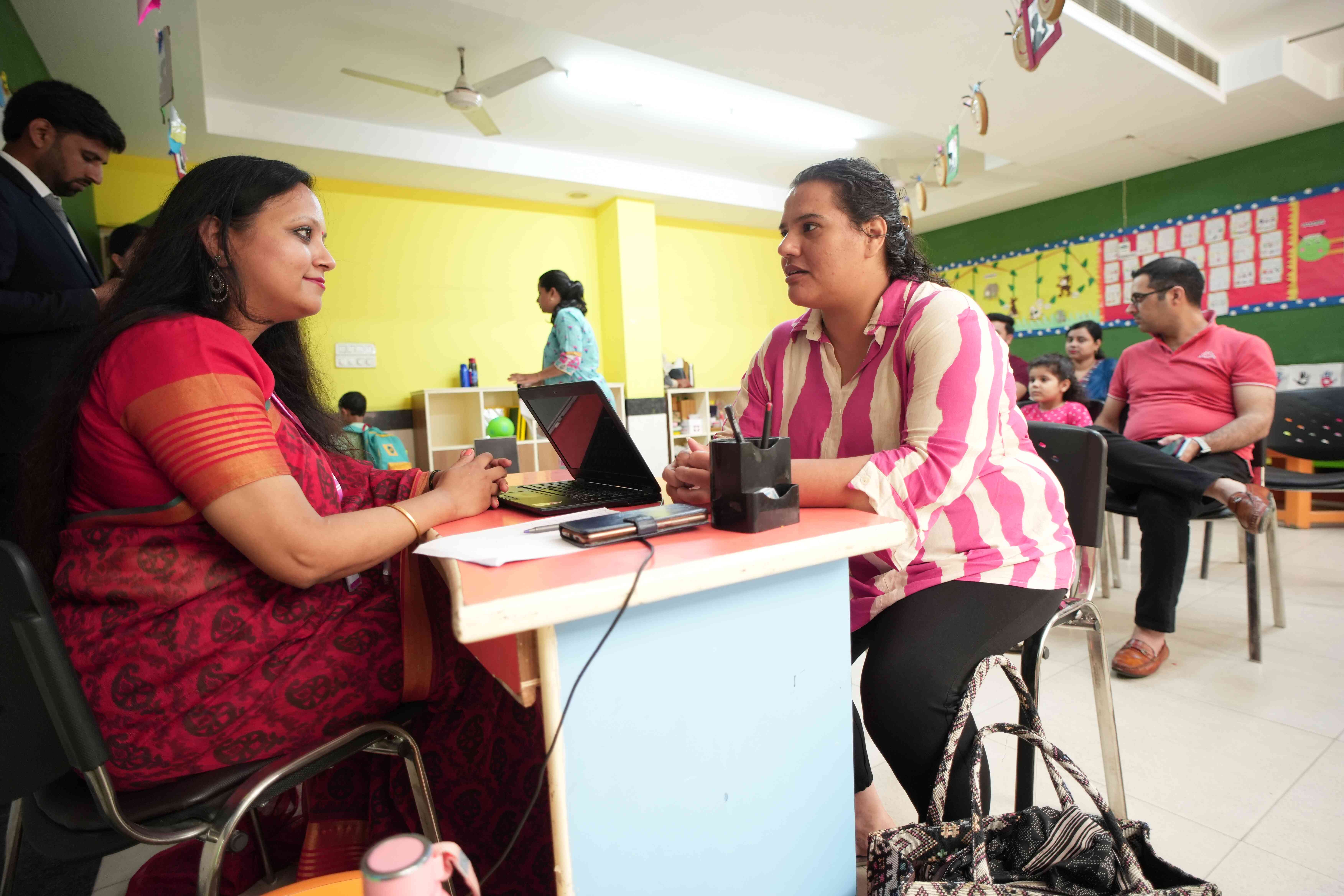 Parent volunteers for class teaching, escorting for field trips/outings