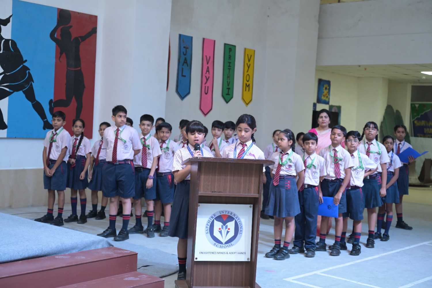 Vast open spaces with direct sunlight